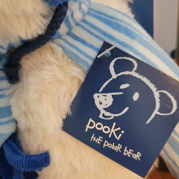 Retired Scentsy Buddy Pooki The Polar Bear in Box - Picture 6 of 6